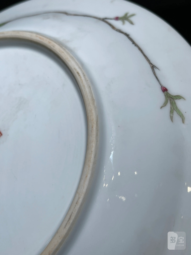 民国 粉彩双鹿纹花盆一对 - 图28